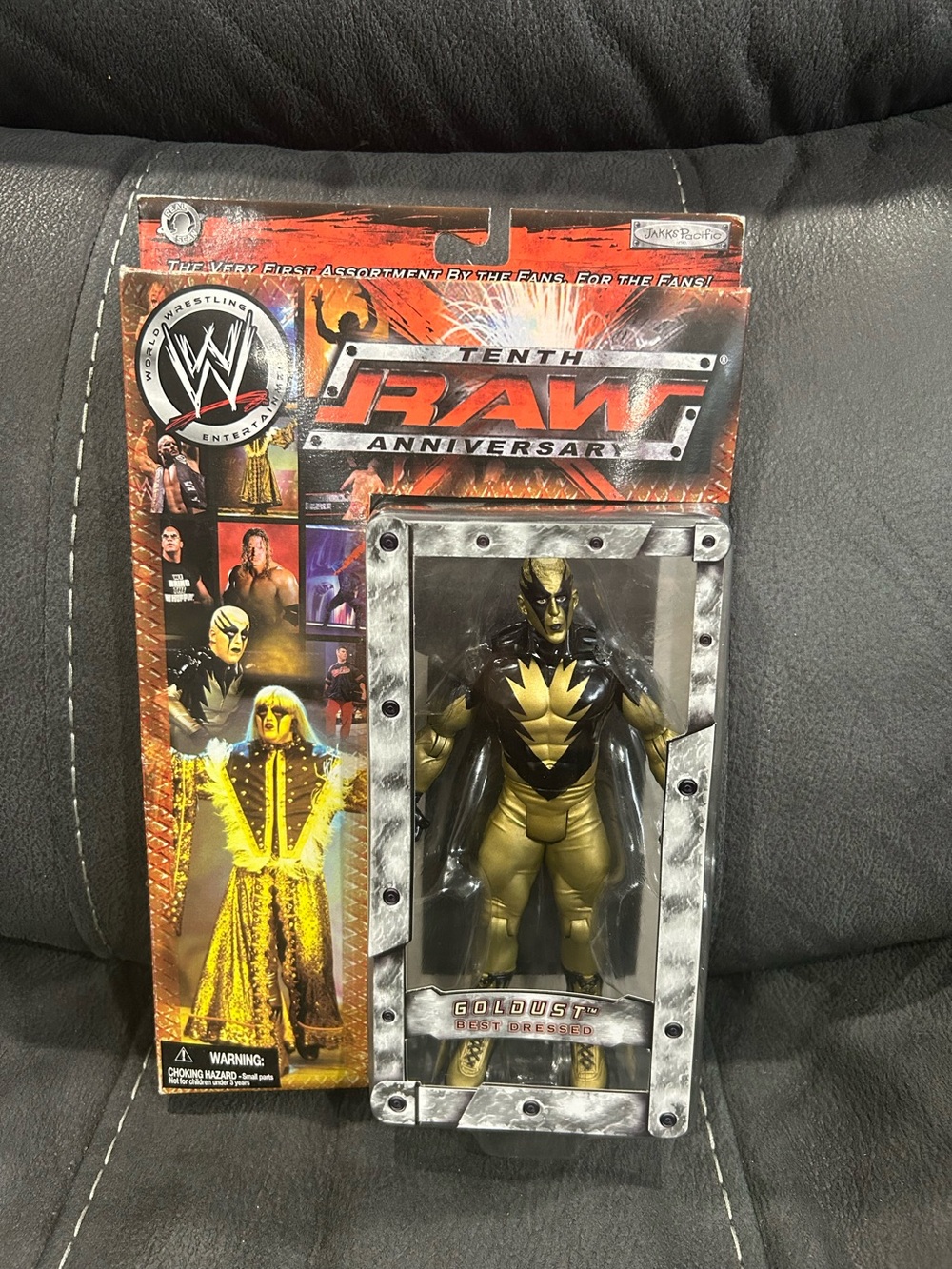 Goldust WWE RAW 10th anniversary figure! Jakks Pacific! Vintage!